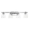 Maxim Lighting Cubos 4-Light Bath Vanity, Polished Chrome 21384CLPC - alternate 1